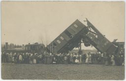 Železnice vlakové neštěstí Říčany 1916