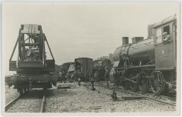 Železnice železniční nehoda 425.013 Pruské Břeclav 1911