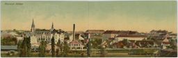 Maďarsko panorama Kaposvár látképe Somogy 27.7.1913