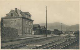 Železnice nádraží Frýdlant Liberec foto Švec