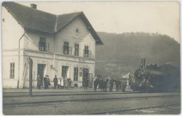 Železnice nádraží Stavna Stavne Stavná Ставне Fenyvesvölgy Užhorod Ukrajina