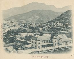 Železnice nádraží Konjica Konjic Bosna a Hercegovina 1898