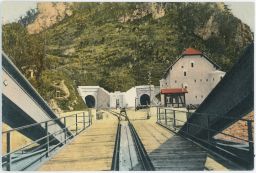 Železnice tunel most Sarajevo Bosna nakl. Kajon