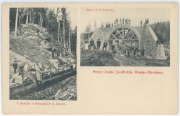 Železnice úzkokolejka Jindřichův Hradec Obrataň Brádlo Kamenice nad Lipou