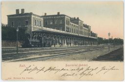 Železnice nádraží Aš Asch Cheb 1906