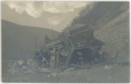 Železnice nehoda neštěstí Zbečno Berounka Rakovník 13.března 1916