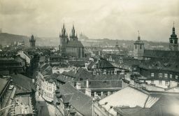 Praha, Staré Město z věže Prašné brány