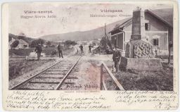 Železnice nádraží přejezd výhybka Vlárský průsmyk Brumov Bylnice Zlín