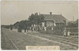 Železnice nádraží Zlín Malenovice za císaře pána