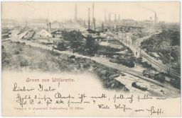 Železnice hutě Vítkovice Ostrava 1898
