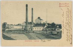 Železnice cukrovar Bzenec Moravský Písek Hodonín 1900