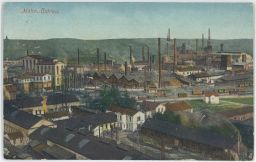 Železnice doly uhlí hutě Ostrava 1917