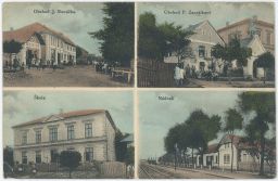 Železnice nádraží obchod Slováček Zaorálková škola Zlín Lípa foto Evják