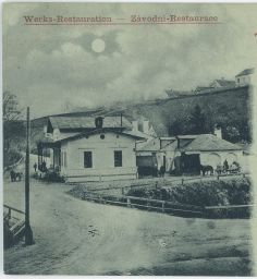 Závodní restaurace Klepáčov Blansko 1899