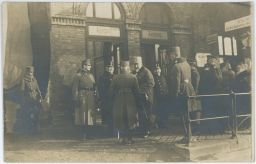 Železnice nádraží Těšín Karviná bulharský car Ferdinand 1916