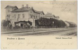Železnice nádraží Bzenec Moravský Písek Hodonín