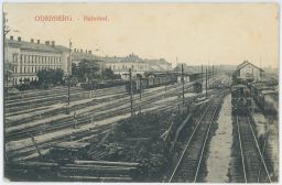 Železnice nádraží Oderberg Bohumín Karviná Ostrava 1910