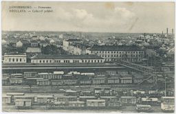 Železnice nádraží Lundenburg Břeclav 1914