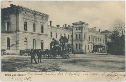 Železnice nádraží Olomouc 1905