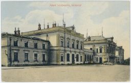 Železnice nádraží Šumperk Mähr. Schönberg 1915