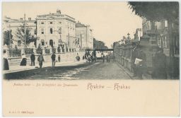 Železnice nádraží podjezd Krakov Kraków Polsko