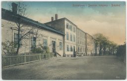 Železnice nádraží Jaworzno Szczakowa Polsko 1915