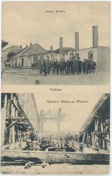 Železnice armáda most Wisla Dębica, Polsko