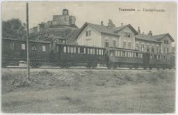 Železnice nádraží Trenčín 1919