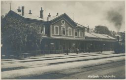 Železnice nádraží Galanta 1930