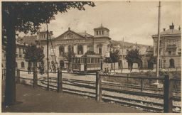 Železnice nádraží tramvaj Bratislava JKO 1927-1929