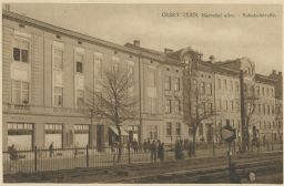 Železnice nádraží Nádražní obchody výhybka Český Těšín Karviná 1925