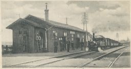 Železnice nádraží Üdvözlet Rákos Ligetröl Budapest 1902