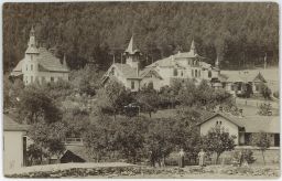 Železnice nádraží Stražisko Prostějov 1909