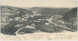 Železnice nádraží Brandýs Ústí nad Orlicí 1902