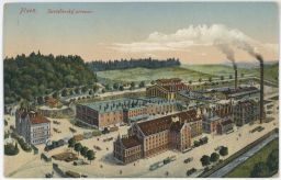 Železnice Společenský pivovar Plzeň 1918