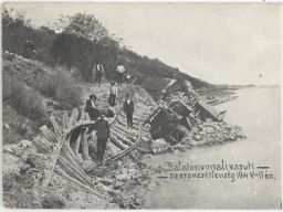 Železniční katastrofa u Balatonu v roce 1914 způsobena sesuvem půdy