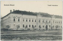 Železnice železniční internátní škola Szatmár Satu Mare Rumunsko