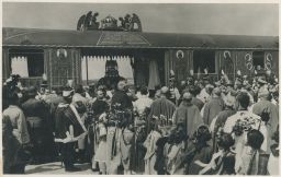 Železnice vlak Svatá ruka 900. výročí úmrtí svatého Štěpána 1938