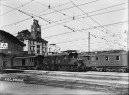 Praha, Wilsonovo (Hlavní) nádraží, elektrifikace z roku 1928