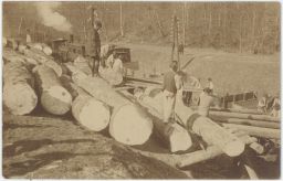 Železnice stavba dřevo Užhorod 1921