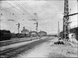 Praha, Wilsonovo (Hlavní) nádraží, osobní vlak, elektrifikace roku 1928