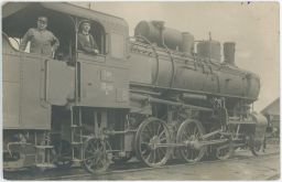 Parní lokomotiva 344.405 ČSD vyrobena 1910/11. Výr. číslo 2481