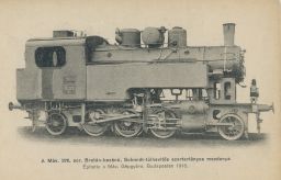 Parní lokomotiva řady 376/ČSD 320.2, vyrobena roku 1916 v Budapešti