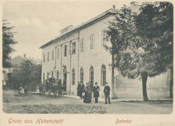 Železnice nádraží Hohenstadt Zábřeh na Moravě