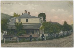 Železnice nádraží restaurace Vlárský průsmyk Brumov Bylnice Zlín 1914