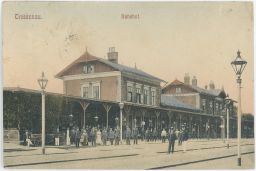 Železnice nádraží Trutnov 1907