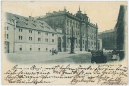 Hypotéční banka na Havlíčkově náměstí, dnes Senovážné.