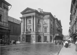 Praha, Rytířská ulice, Stavovské divadlo, kolem 1922