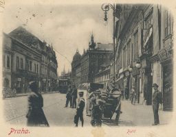 Na Poříčí roku 1903