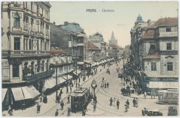 Ulice Na Příkopě.